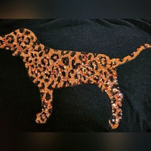 Pink Victoria’s Secret Dog Bling Shirt